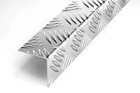 Угол рифленый равнополый Укв 04