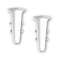 Внутренний угол для плинтуса "Deconika" 55мм